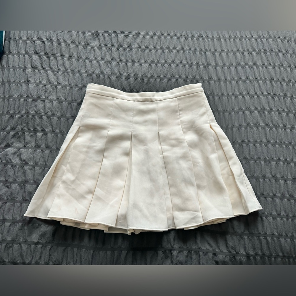 Revolve Amanda Uprichard Dixon skort in ivory XS